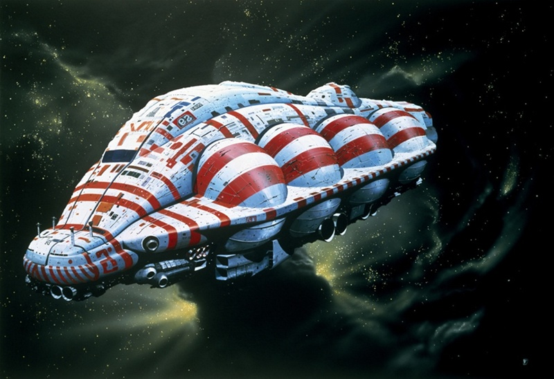 Illustration for article titled Rare Dune Concept Art From One Of Space Opera's Greatest Visionaries